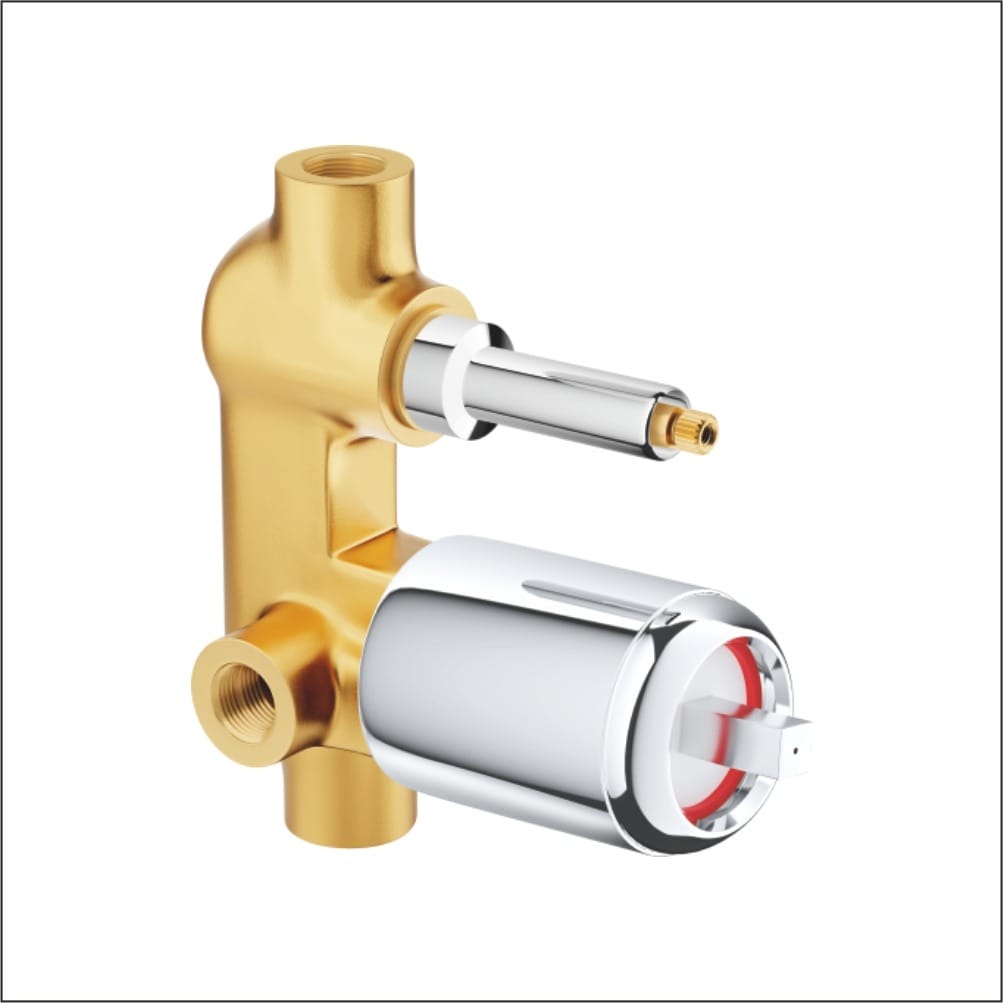 40 MM Single Lever 4 Way Diverter Concealed Part