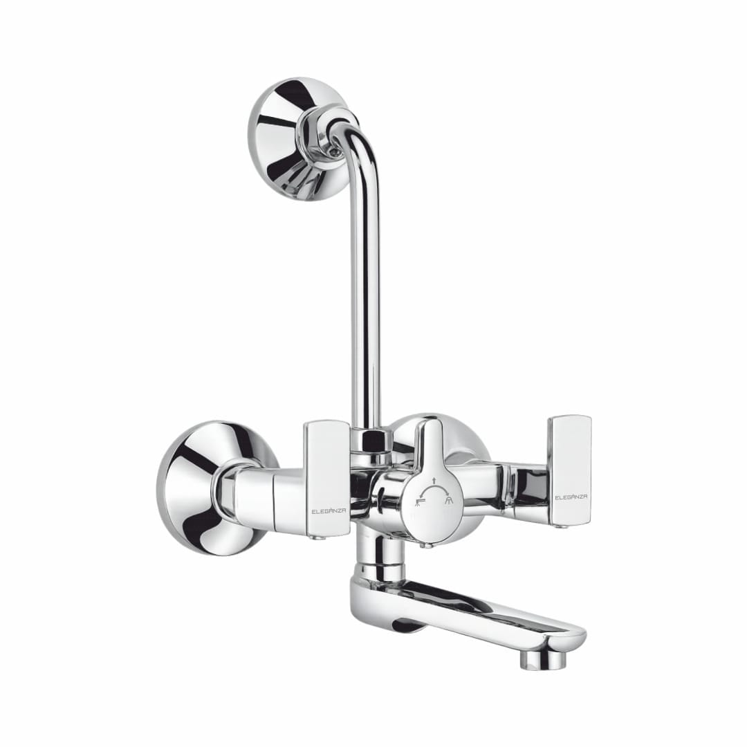Wall Mixer 2 in 1 With L Bend