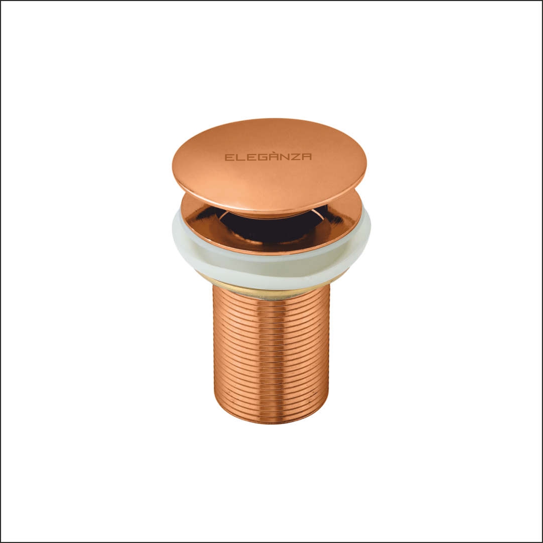 Popup Waste coupling Rose Gold