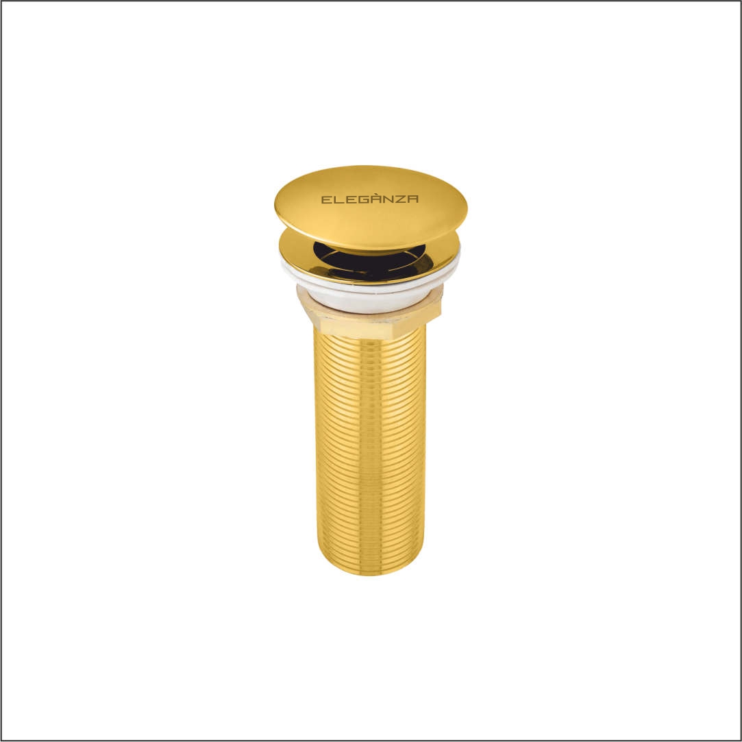 Popup Waste coupling 5" Gold