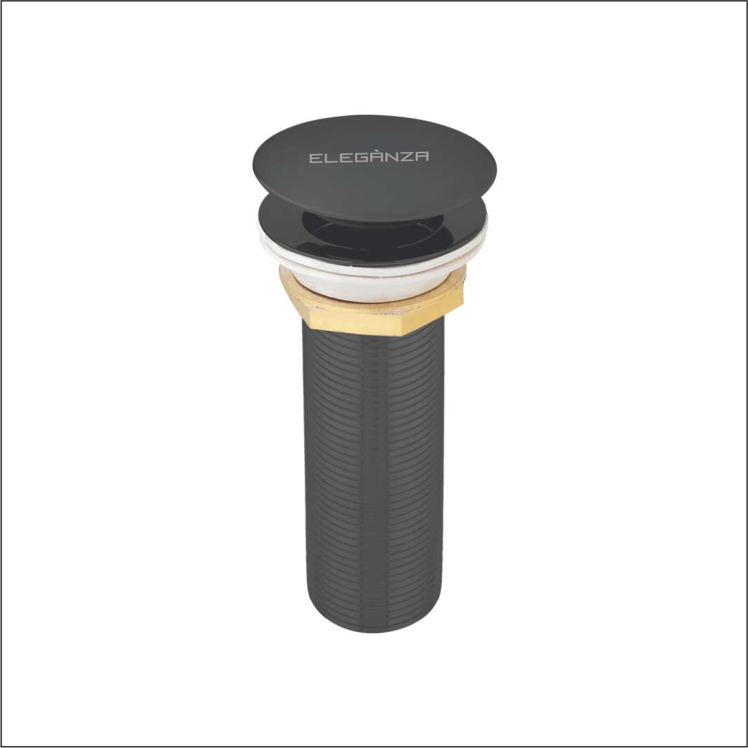 Popup Waste coupling 5" Black